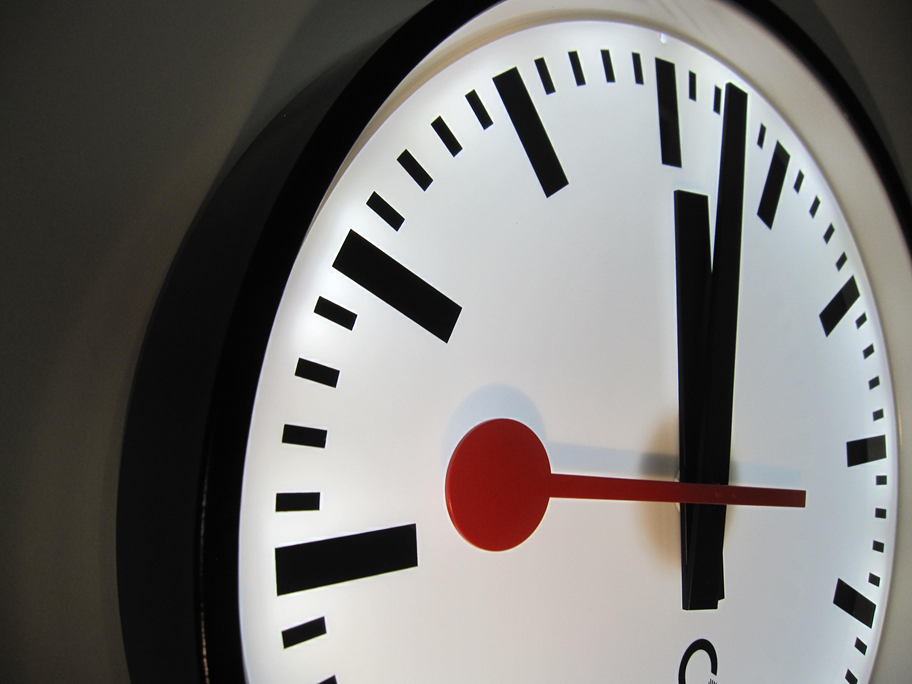 Mobatime Swiss Railway clock by Time Sense